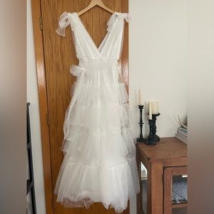 Tulle Gown with Pearls ❤️